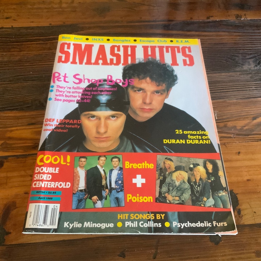 Magazine - Smash Hits - April 1989